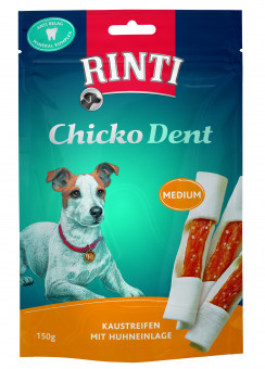 Rinti Chicko Dent Huhn Medium 9x 150g 