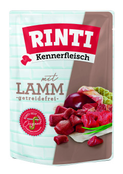 Rinti Kennerfleisch Lamm Pouch 20x 400g 