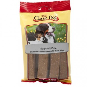 Classic Dog Snack Strips Ente 