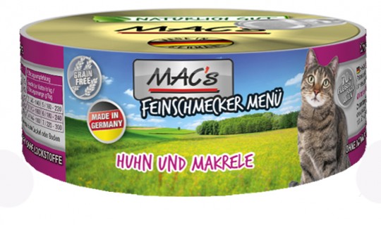 MAC's Cat Feinschmecker Huhn & Makrele 