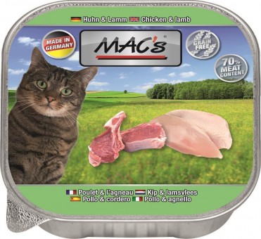 MAC's Cat Huhn & Lamm – Schale 