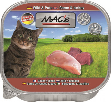 MAC's Cat Wild & Pute – Schale 32x 85 g