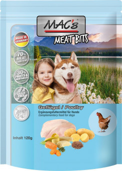 MAC's Dog Hunde-Snack Meat Bits Geflügel 