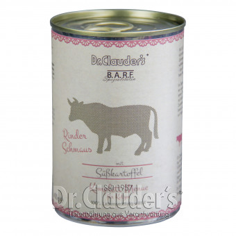 Dr. Clauders BARF Cat Rinderschmaus 6x 400g