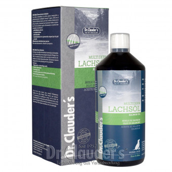 Dr. Clauders Dog Pro Hair & Skin Multi Derm Lachsöl 1000 ml