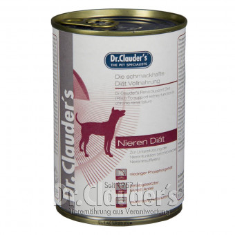 Dr. Clauders Dog Diät RSD Nieren Dose 12x 400g