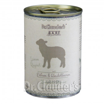 Dr. Clauders BARF Dog Lammragout 12x 400g