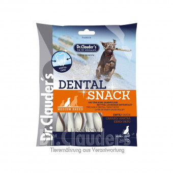 Dr. Clauders Dog Snack Dental Ente 10x 170 g Medium